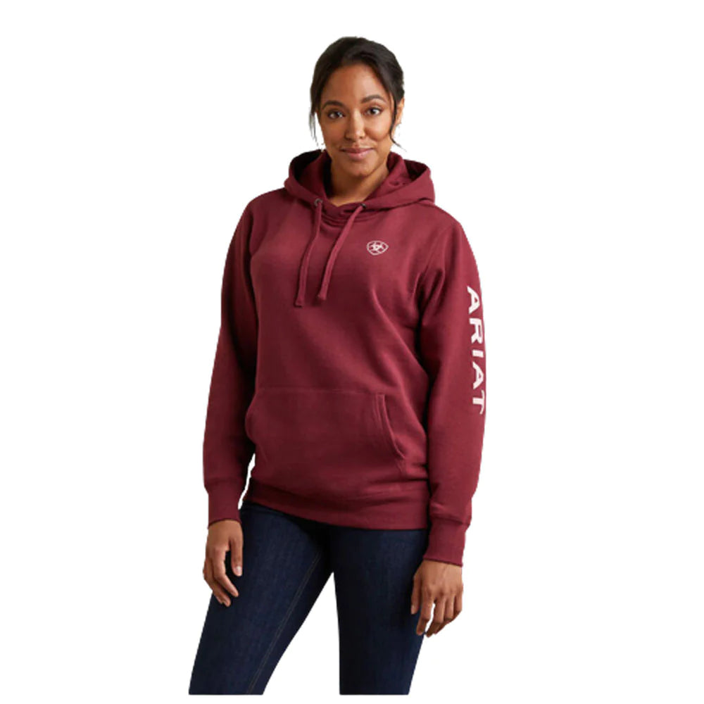 0813 Ariat Women's Logo Hoodie