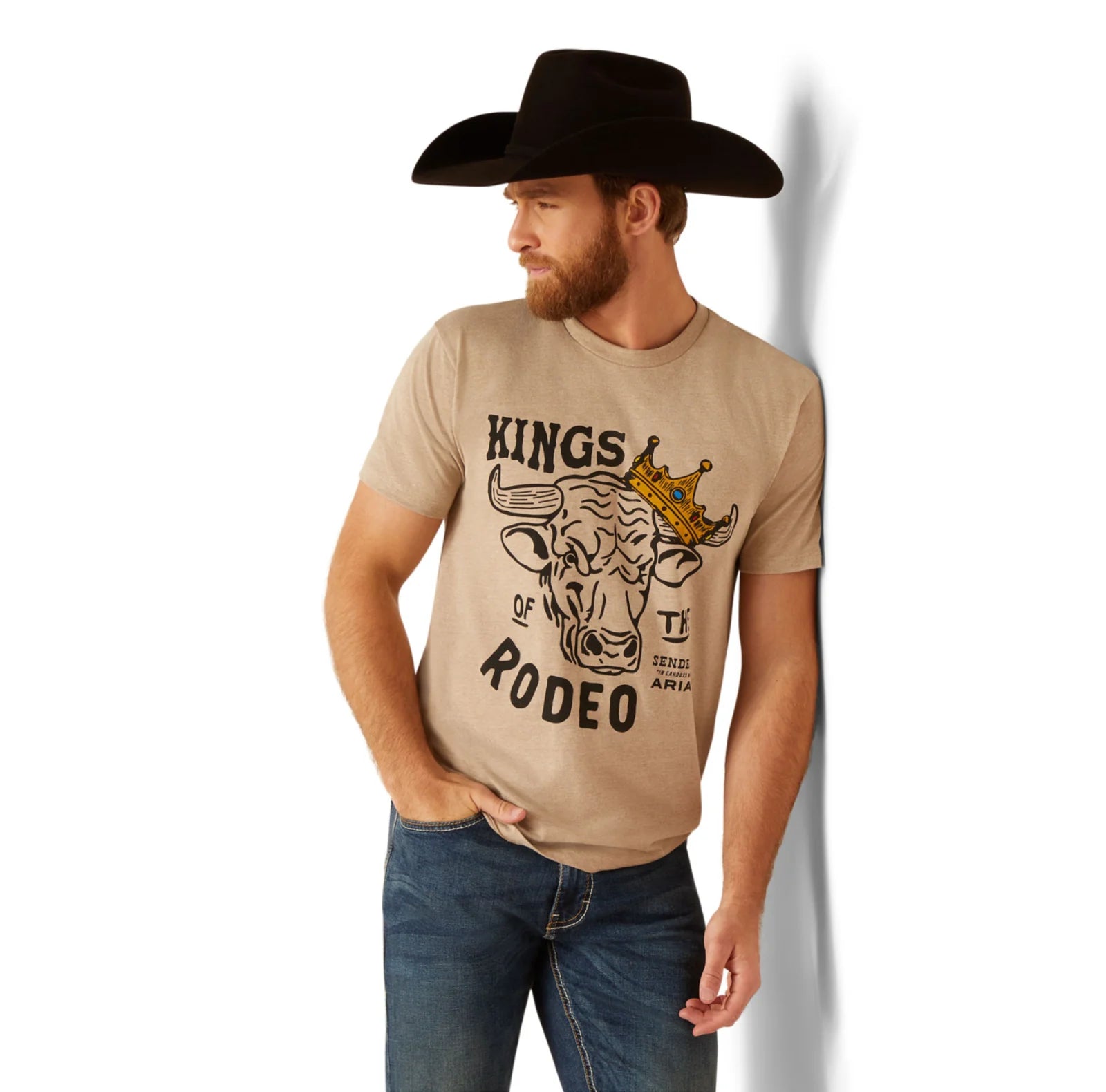 7841 Ariat Men's Sendero King Cow T-Shirt