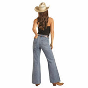 3998 Rock & Roll Ladies High Rise Flare Jeans