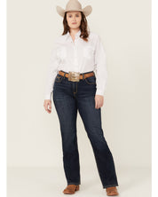 1841 Ariat Ladies Perfect Rise Desiree Boot Cut Jeans