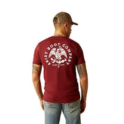 2510 Ariat Men's Eagle & Snake Short Sleeve Shirt