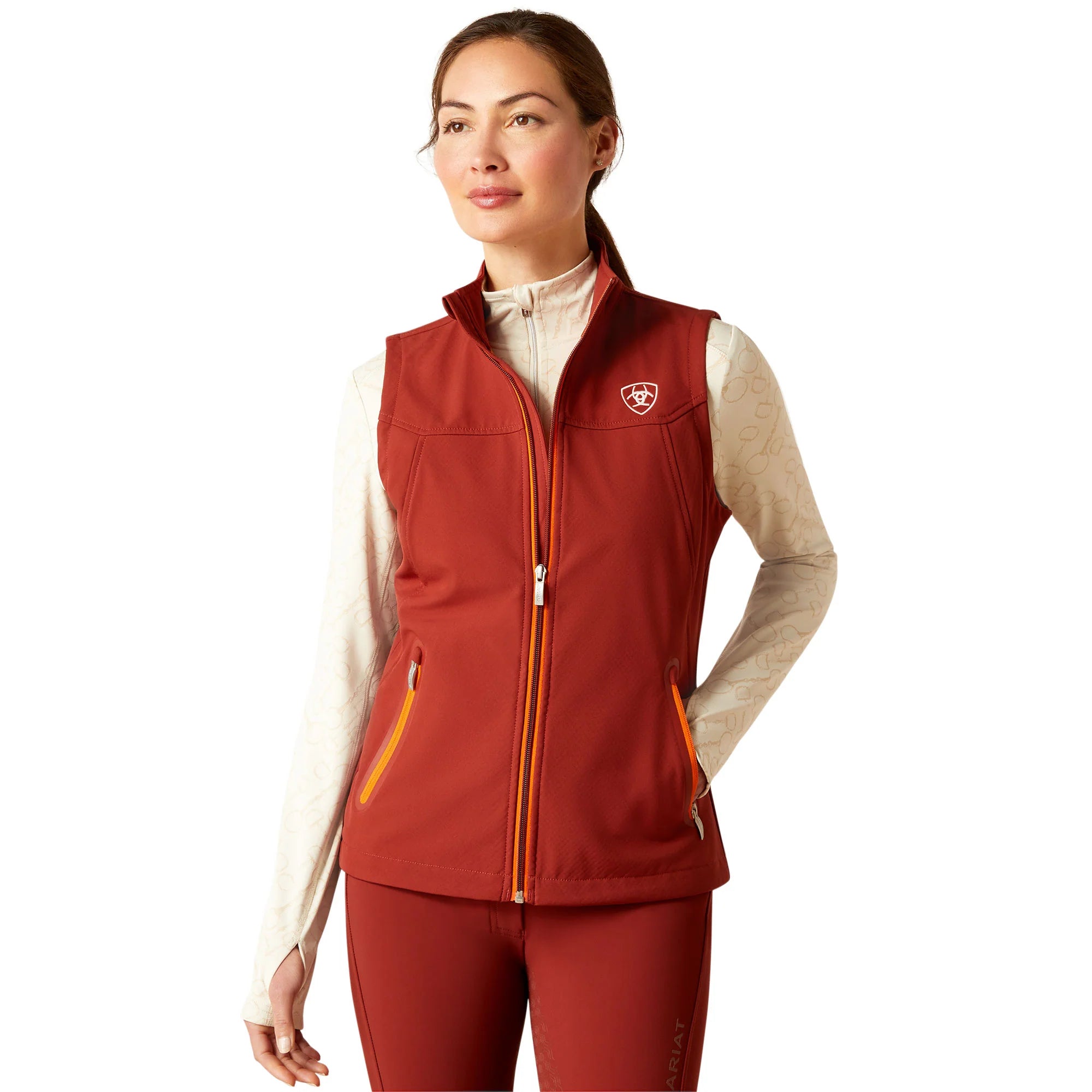 6694 Ariat Ladies New Team Softshell Vest