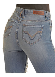 4040 Rock & Roll Ladies Modest Bootcut Jeans