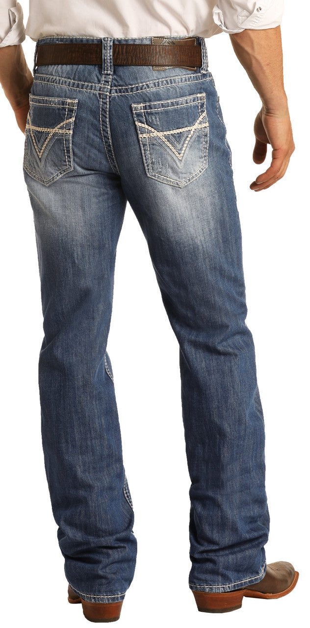 1612 Rock & Roll Men's Relaxed Fid Double Barrel Jeans