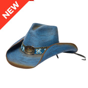 CA-1-2408 Stampede Ladies Tabbie Straw Hat