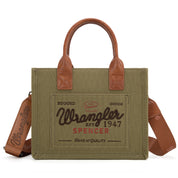 WG136-8120S Wrangler Vintage Canvas Tote/Crossbody