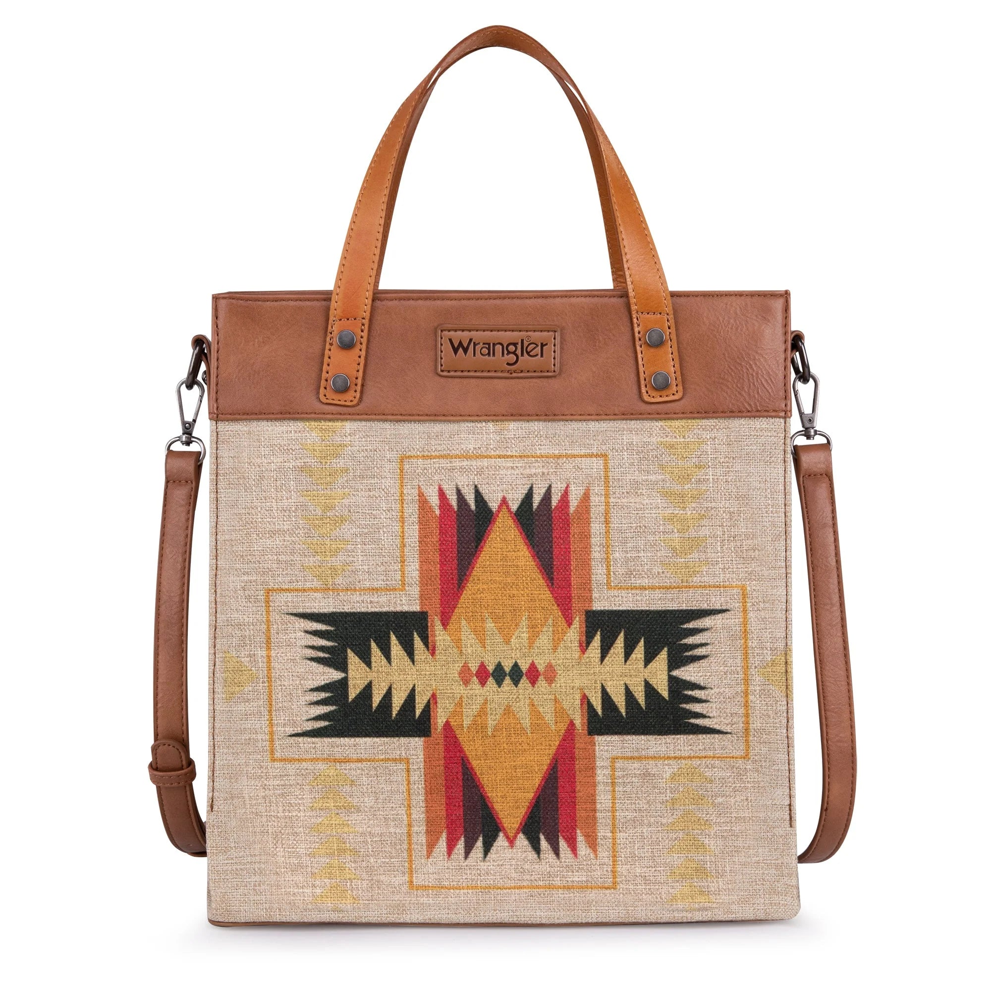 WG54 Wrangler Women's Aztec Print Tote