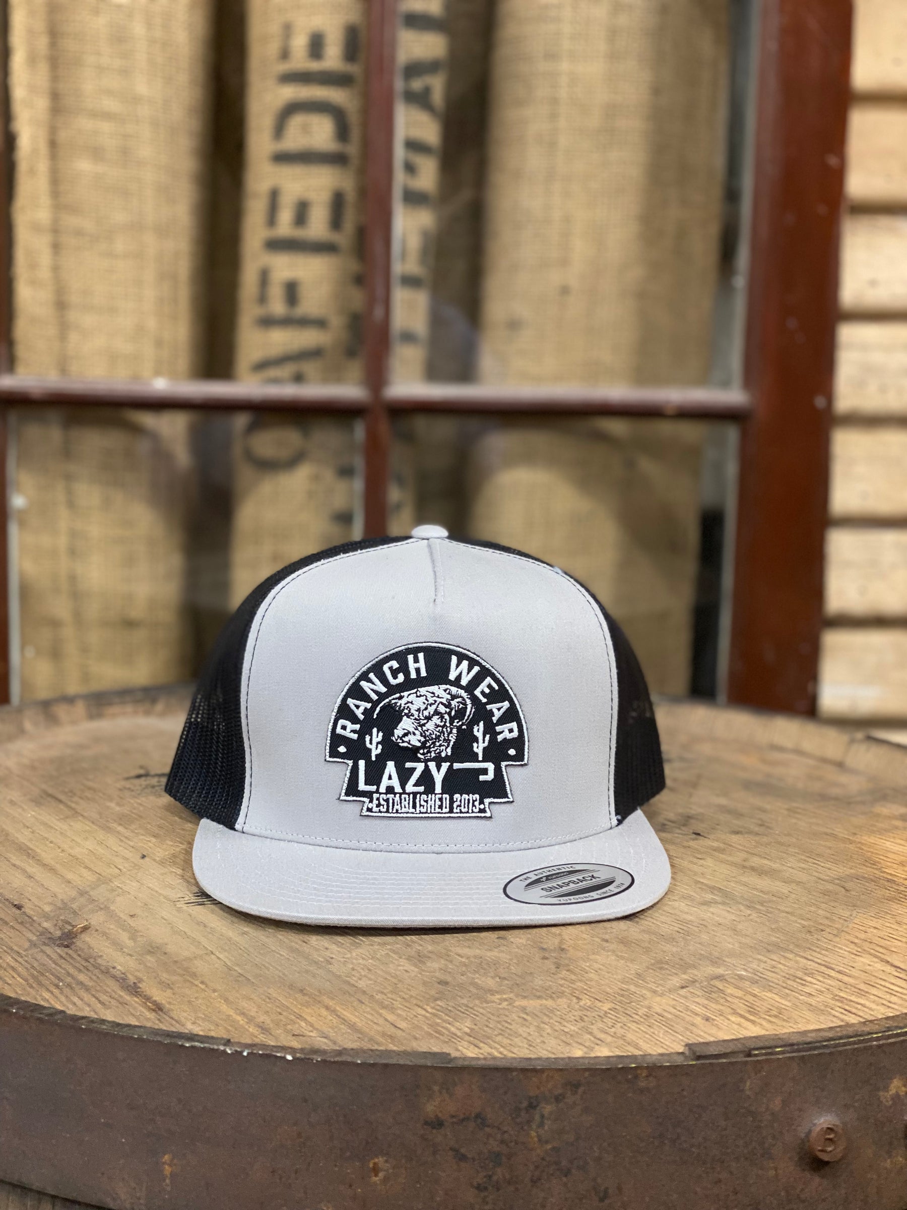 9324 Lazy J Ranch Wear Arrowhead Patch Cap