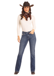 4771 Rock & Roll Ladies Cowgirl Bootcut Jeans